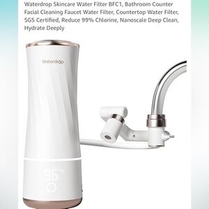 Wateredrop Facial Wash Water Filter